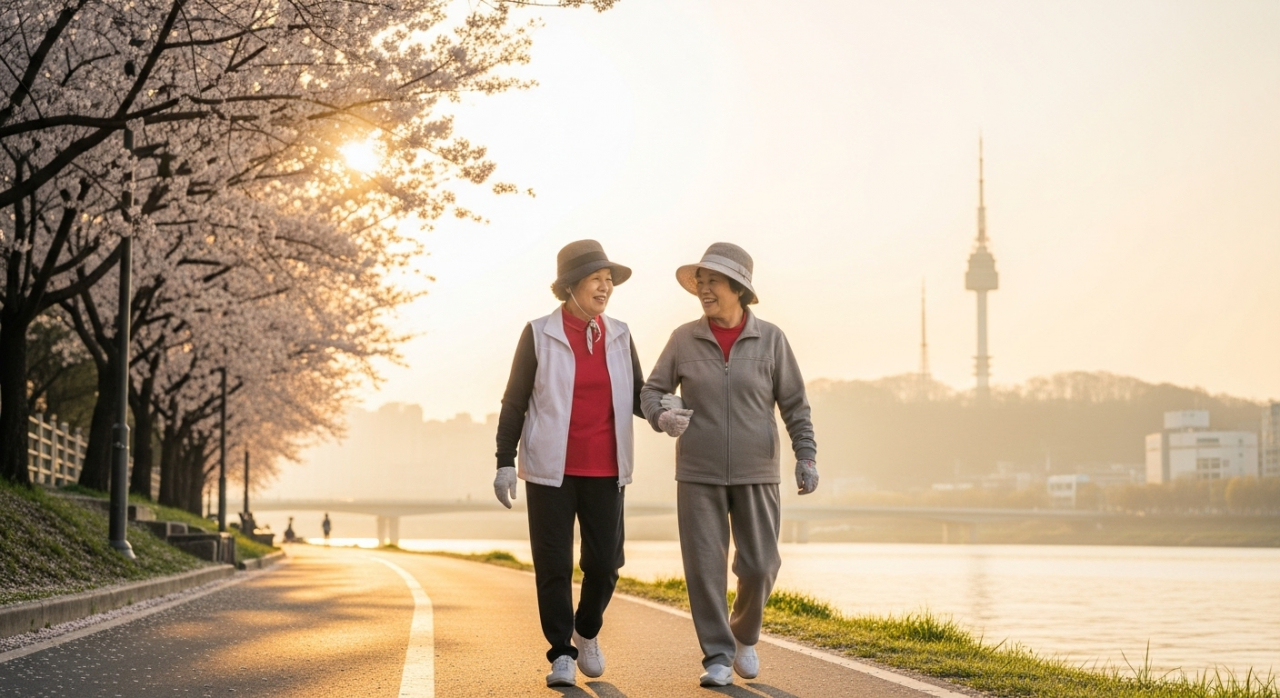 노년의 삶!  건강하게 빛내는 5가지 실천 습관
